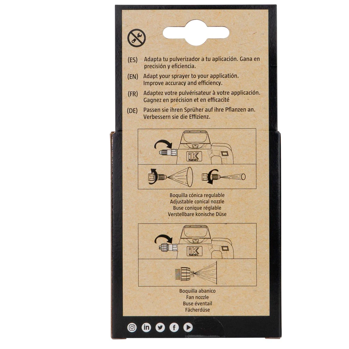 IK SPRAYERS Kit Ugelli IK Multi pro 2 e 1.5 - Image 3
